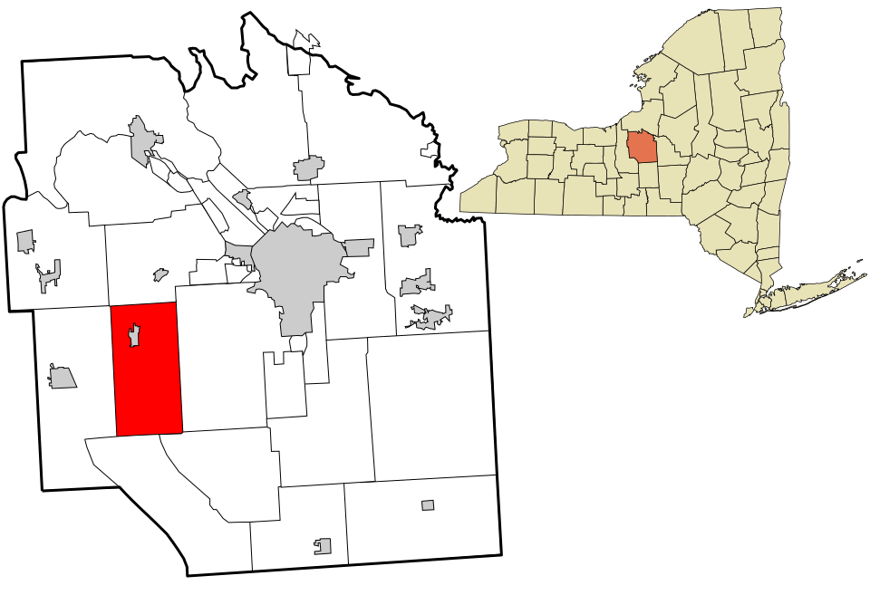 Map of Marcellus