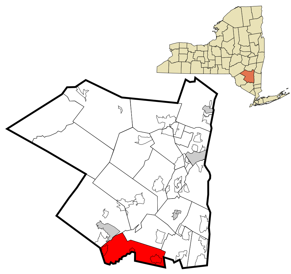Locator map of Shawangunk