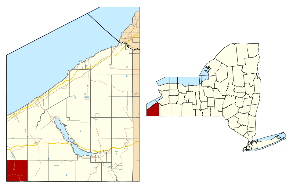 Locator map of French Creek