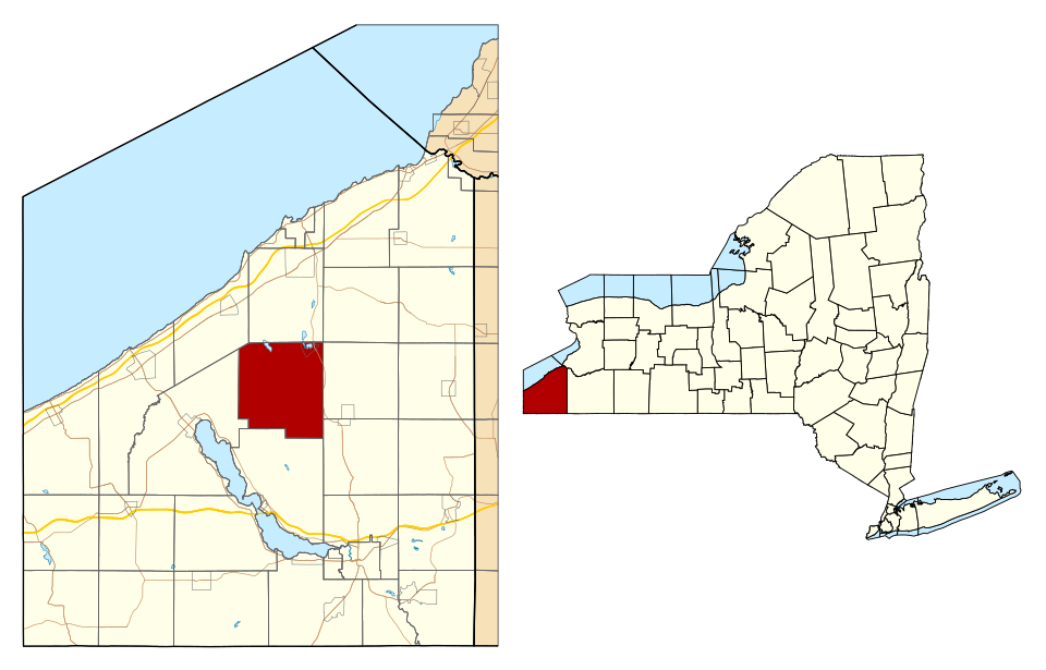 Locator map of Stockton
