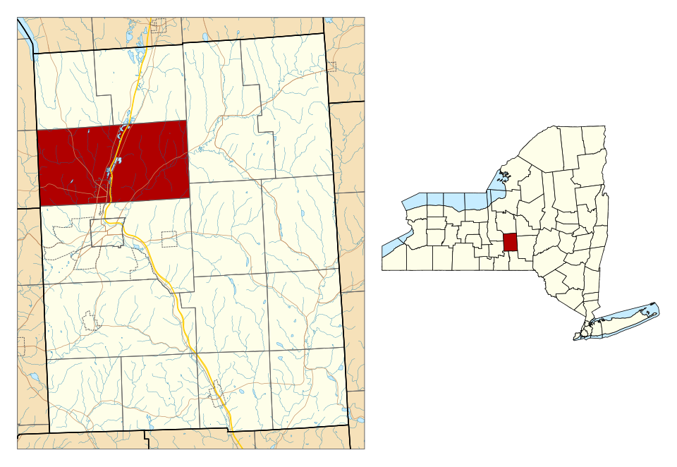 Locator map of Homer
