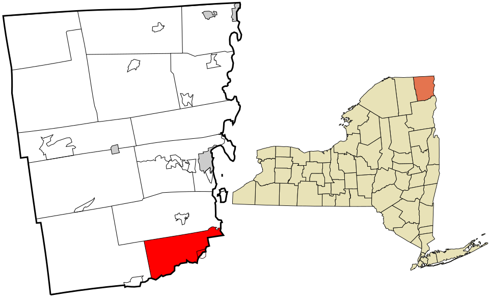 Locator map of Au Sable