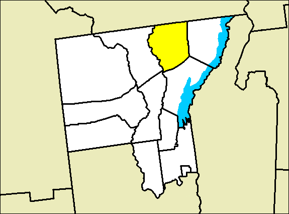 Locator map of Horicon