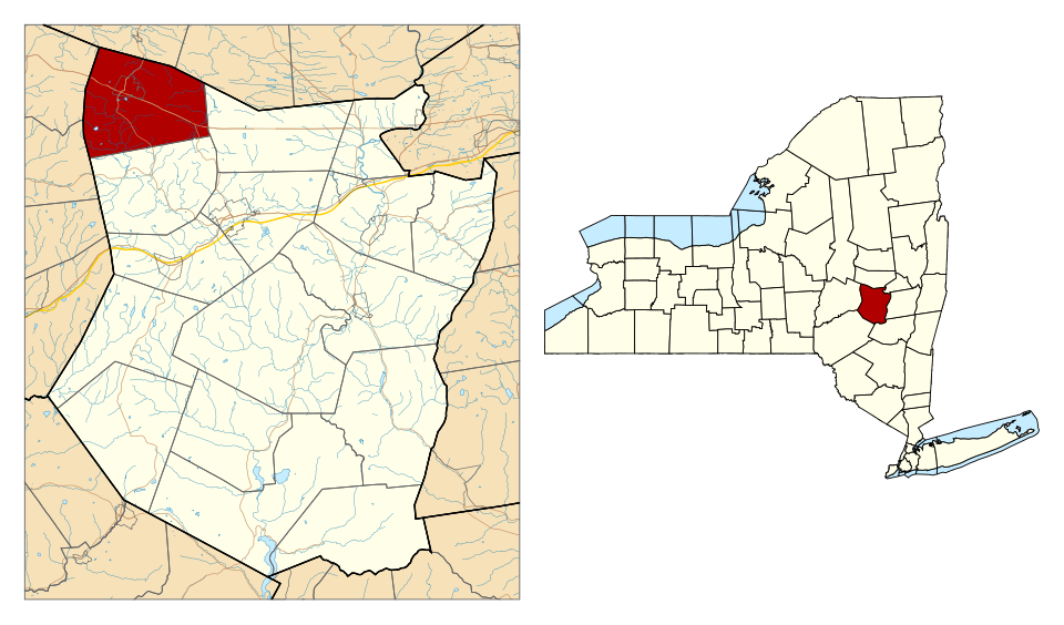 Locator map of Sharon