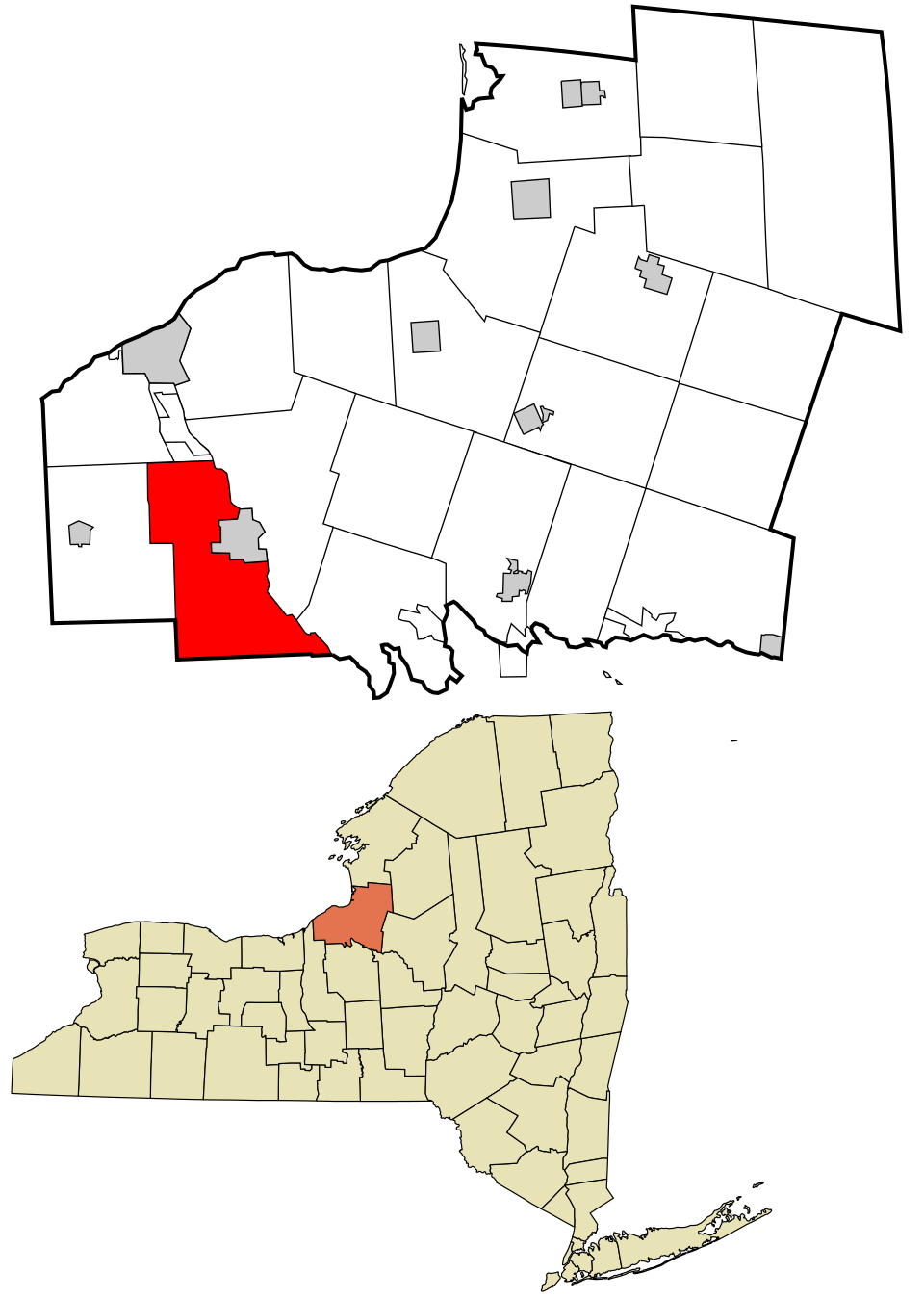 Map of Granby
