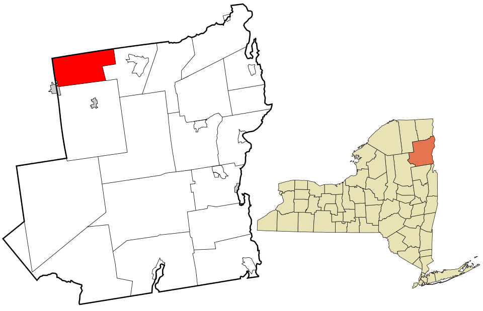 Map of St. Armand