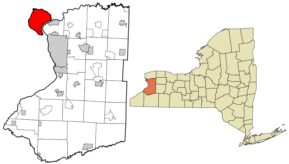 Locator map of Grand Island