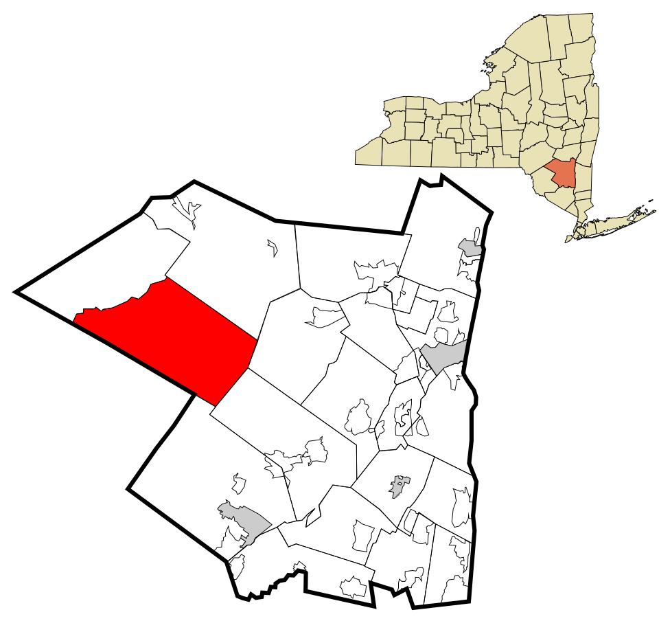 Locator map of Denning