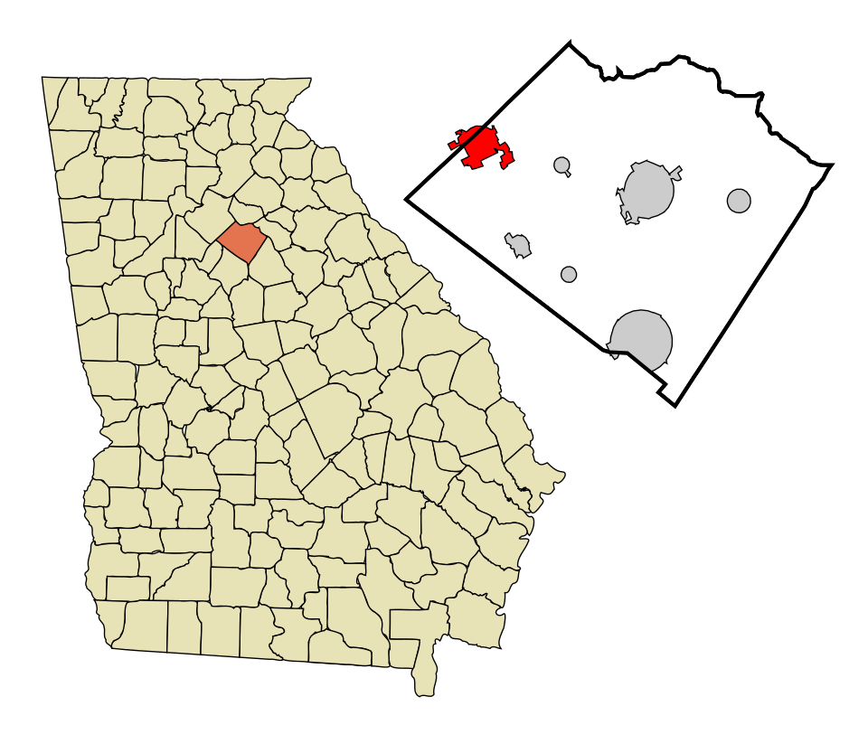 Map of Loganville