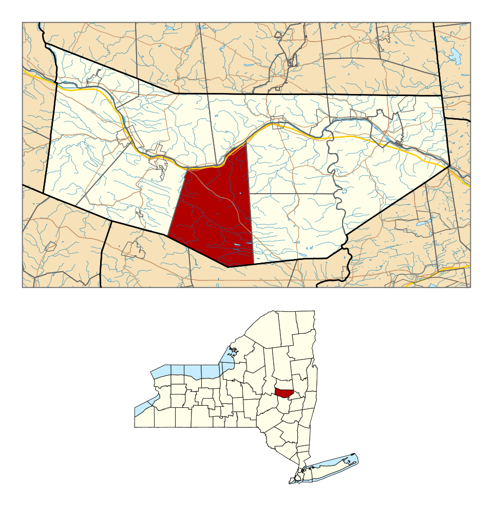 Locator map of Root