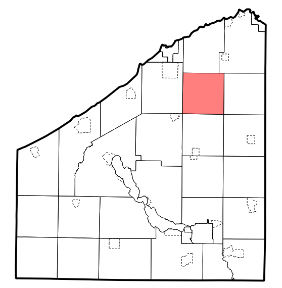 Locator map of Arkwright