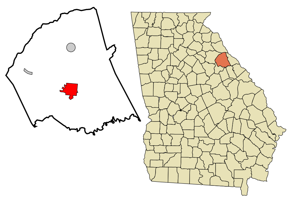 Locator map of Washington