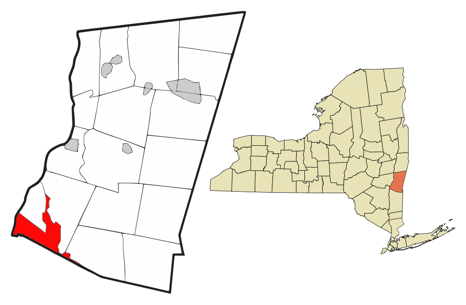 Locator map of Clermont