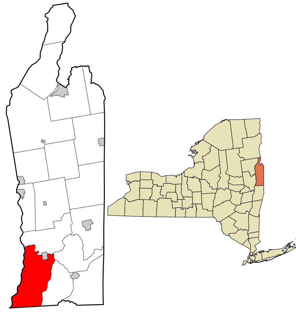 Locator map of Easton