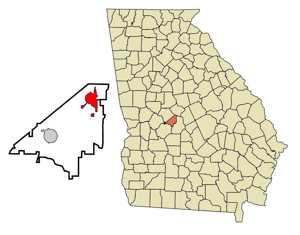 Locator map of Byron