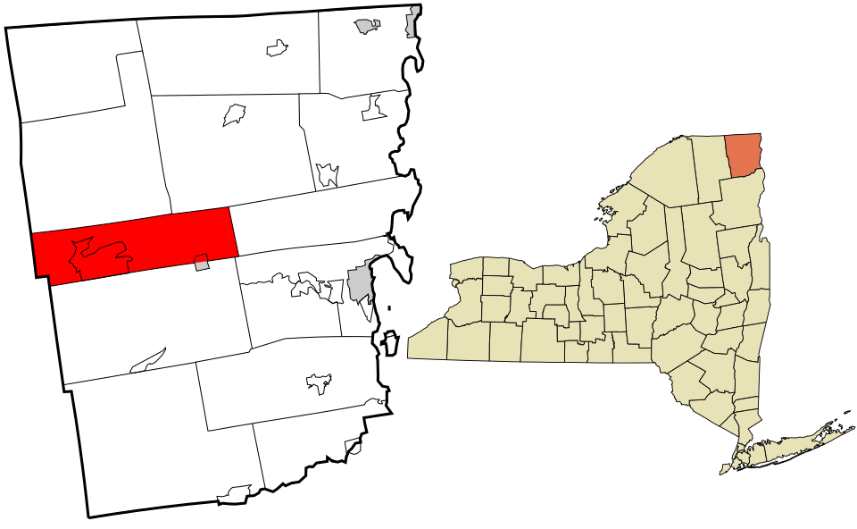 Locator map of Dannemora