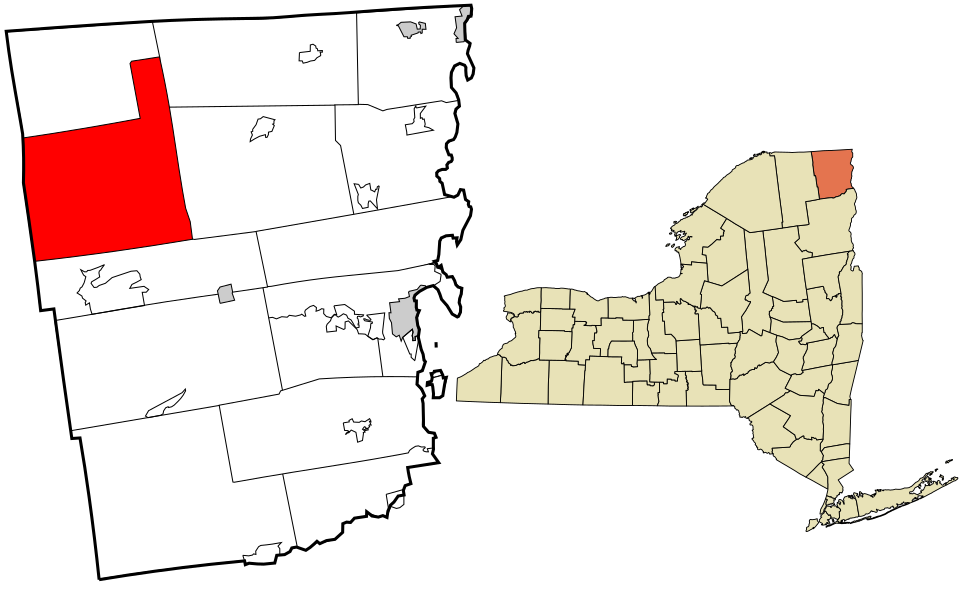 Locator map of Ellenburg