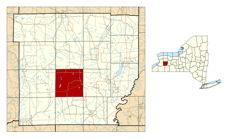 Map of Wethersfield