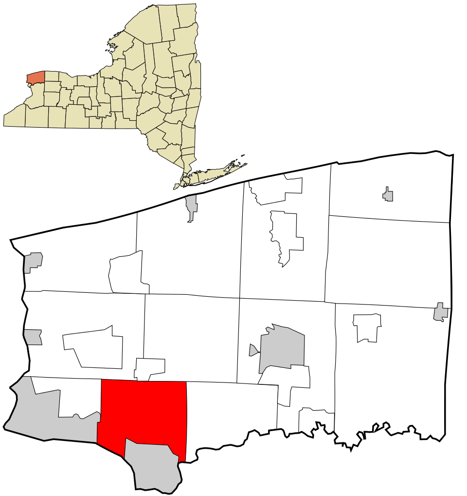 Locator map of Wheatfield