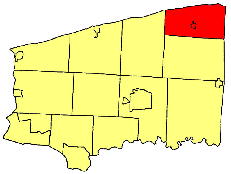 Locator map of Somerset