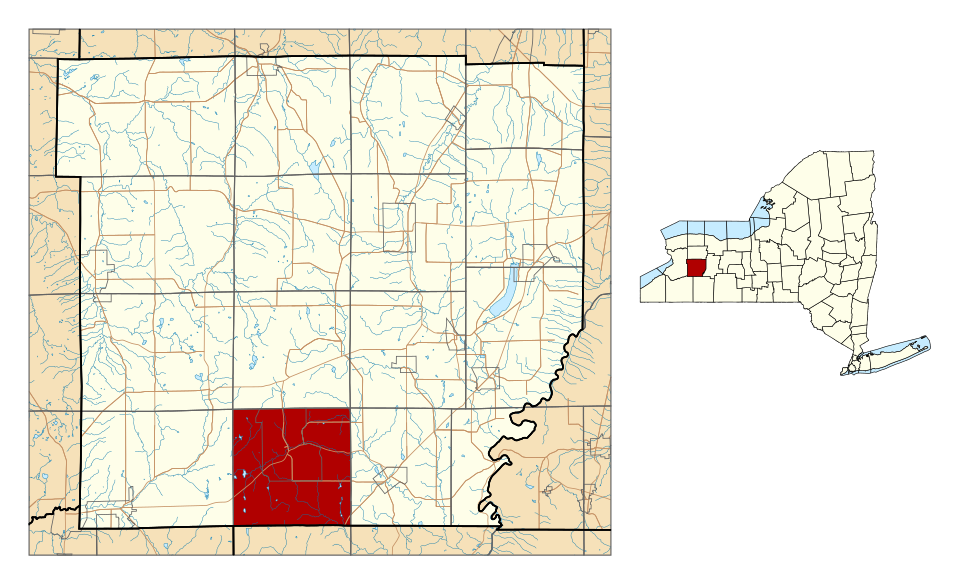 Locator map of Eagle