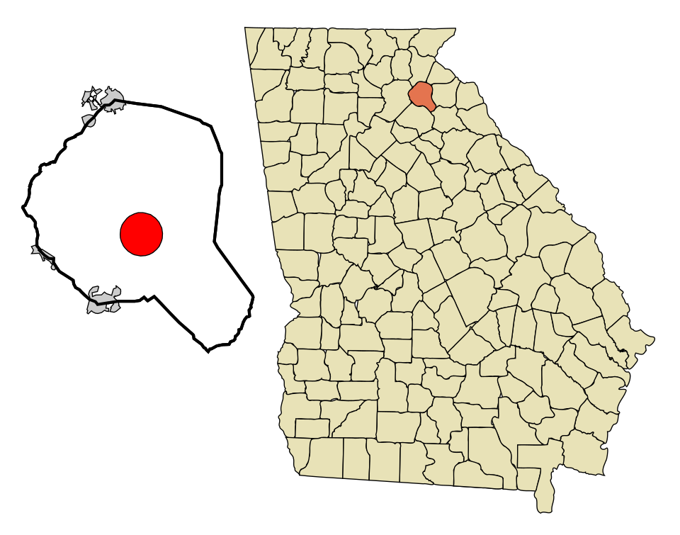 Locator map of Homer