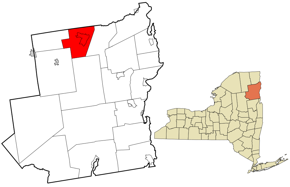 Locator map of Wilmington