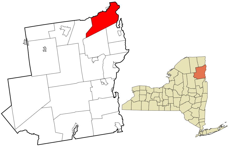 Locator map of Chesterfield