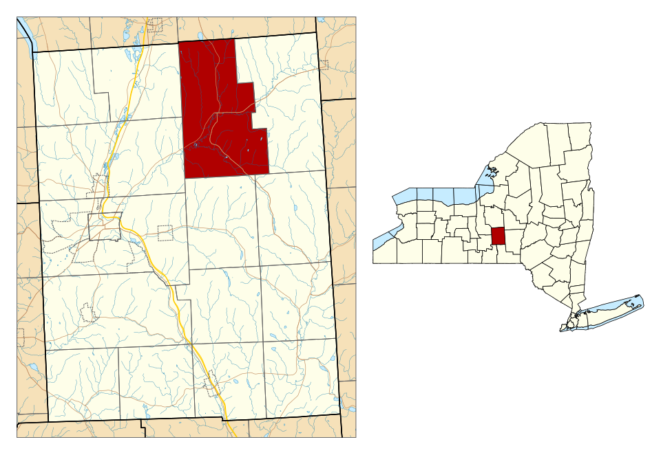Map of Truxton