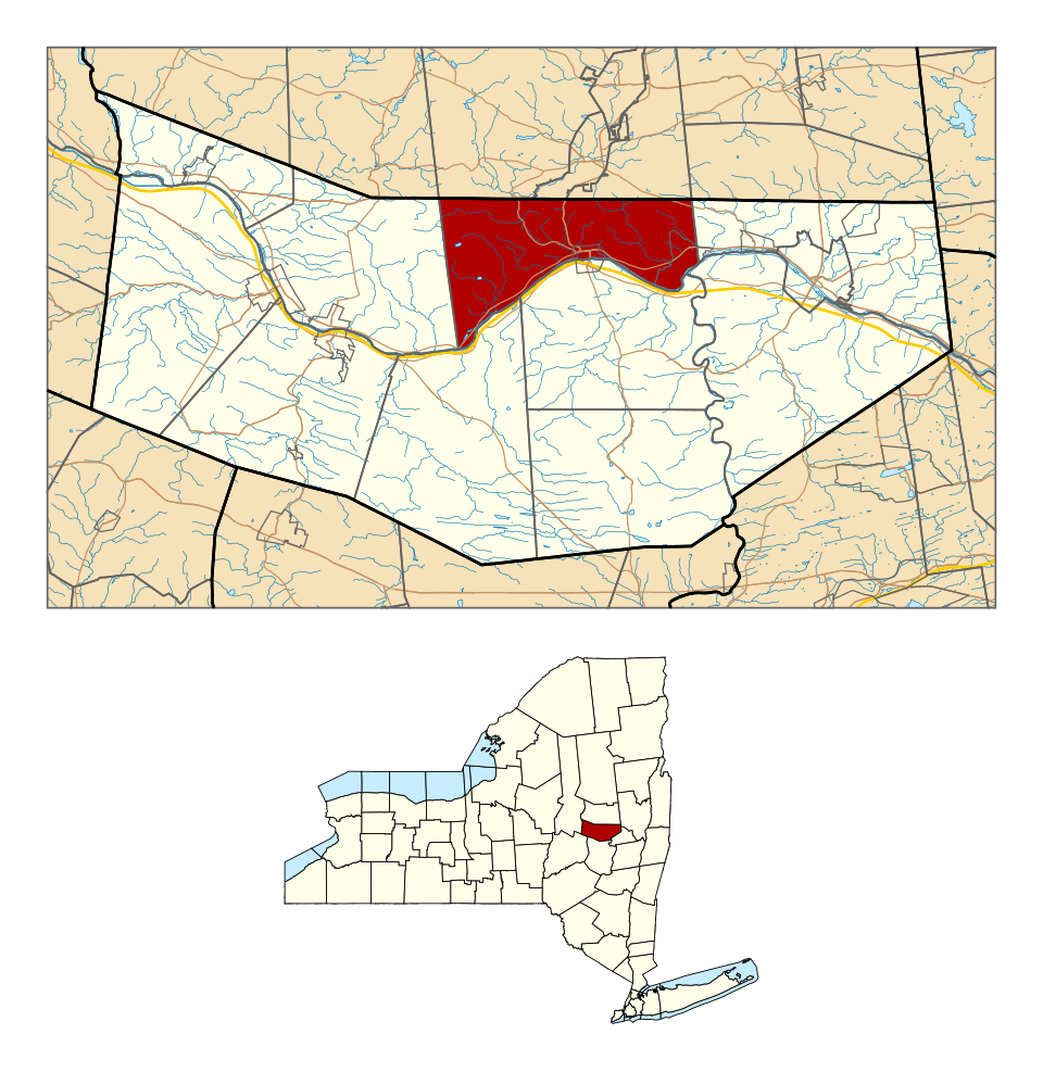 Locator map of Mohawk