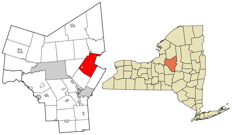 Locator map of Trenton