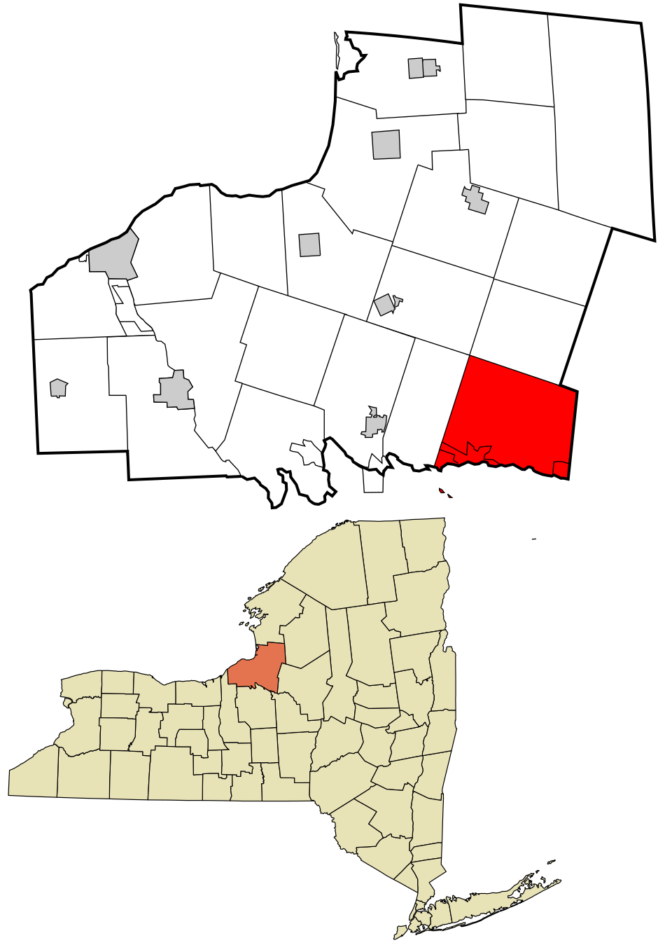 Locator map of Constantia
