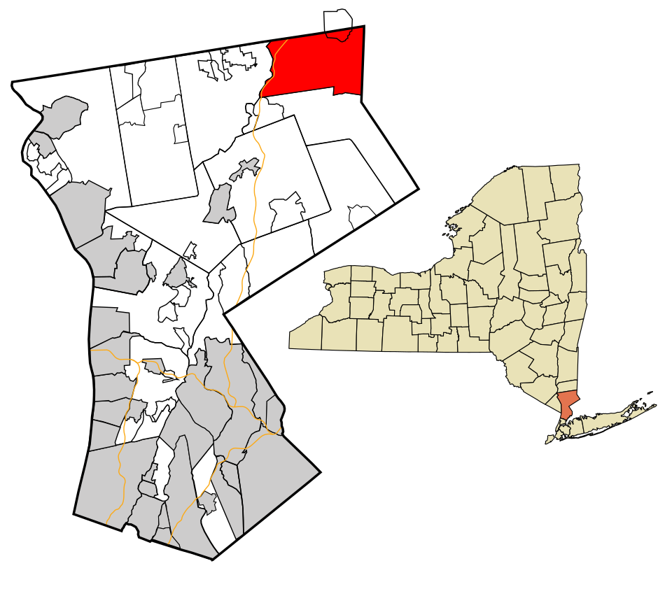Locator map of North Salem