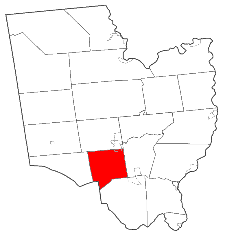 Map of Ballston