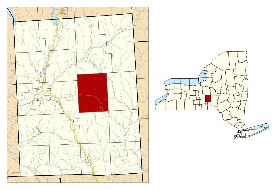 Locator map of Solon