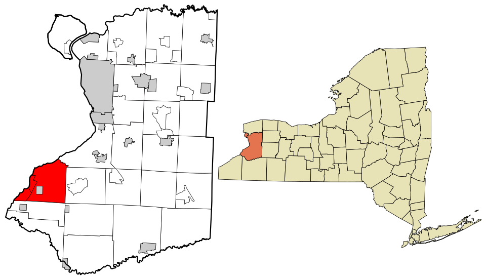 Map of Evans