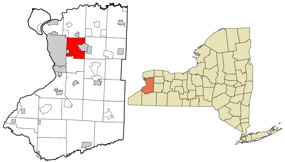 Map of Cheektowaga