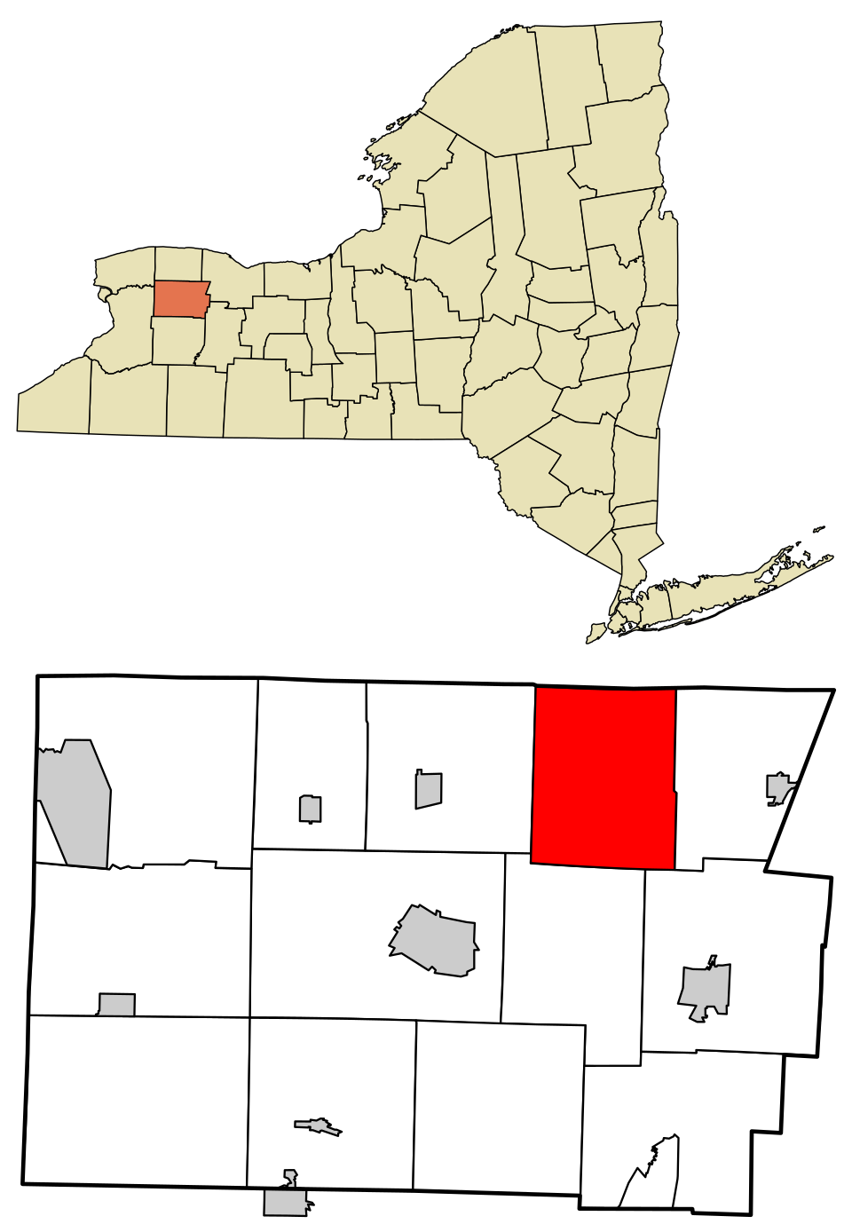 Locator map of Byron