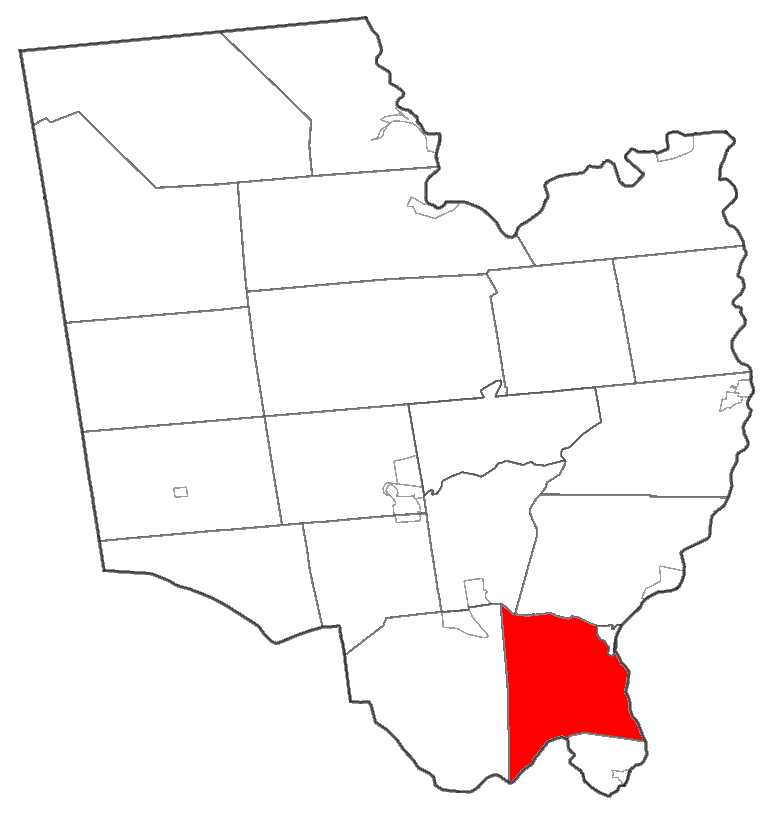 Locator map of Halfmoon