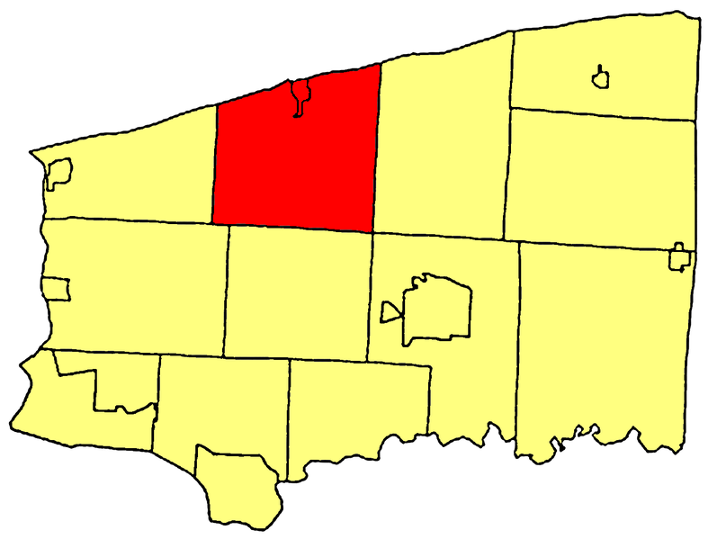 Map of Wilson