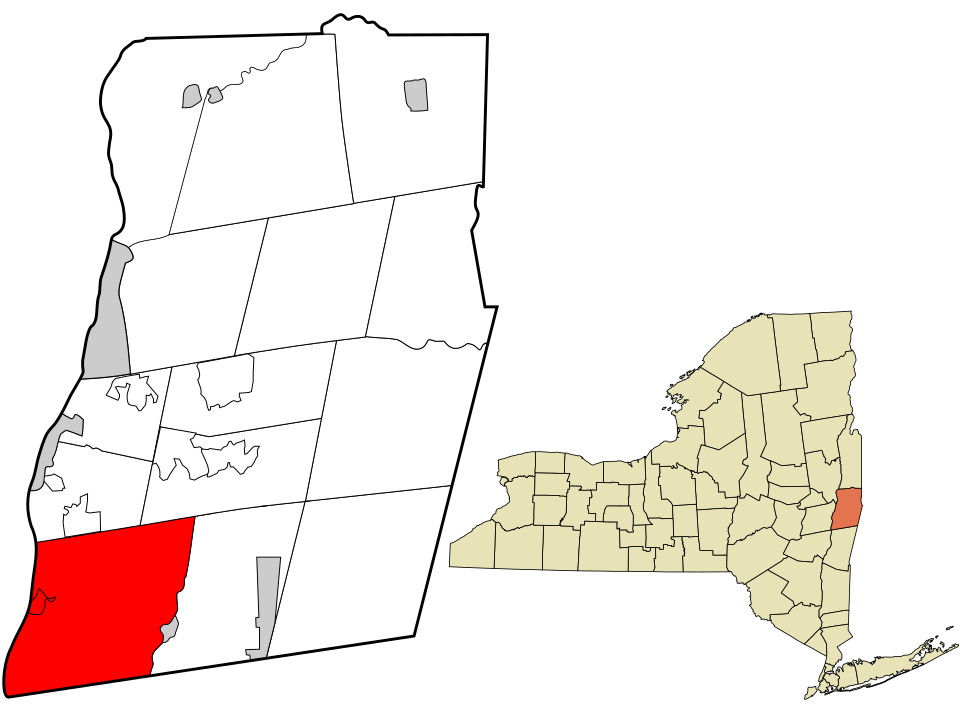 Map of Schodack