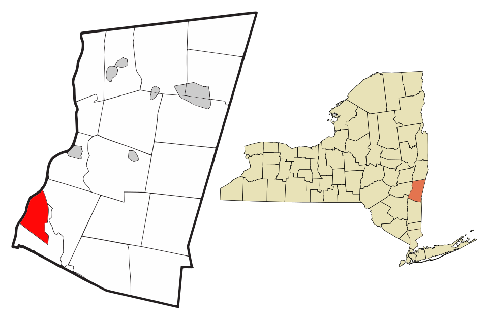 Locator map of Germantown