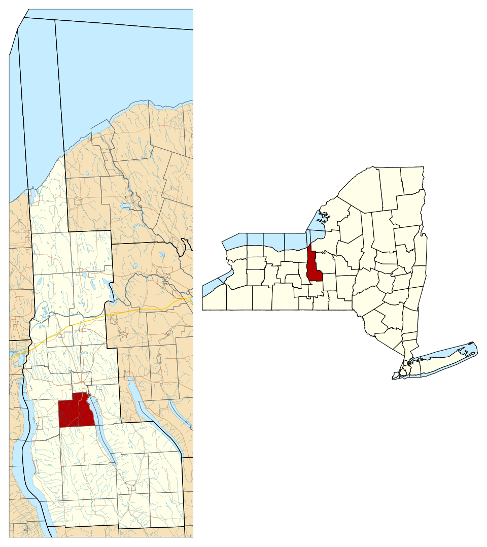 Locator map of Fleming