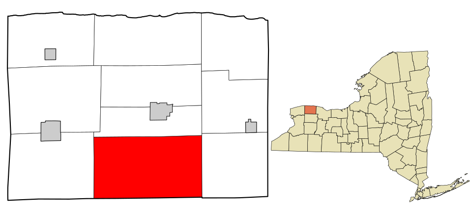 Locator map of Barre