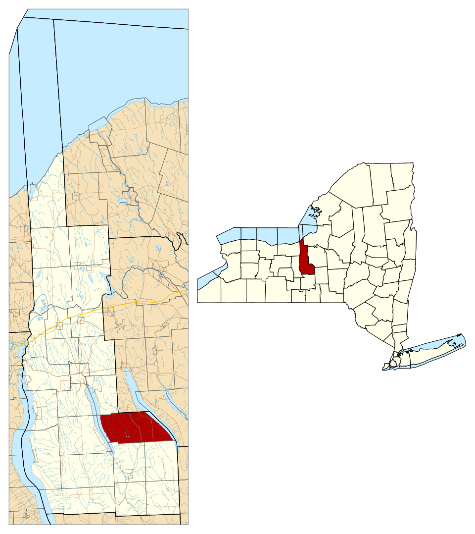 Locator map of Niles
