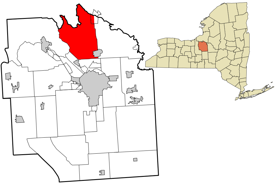 Locator map of Clay