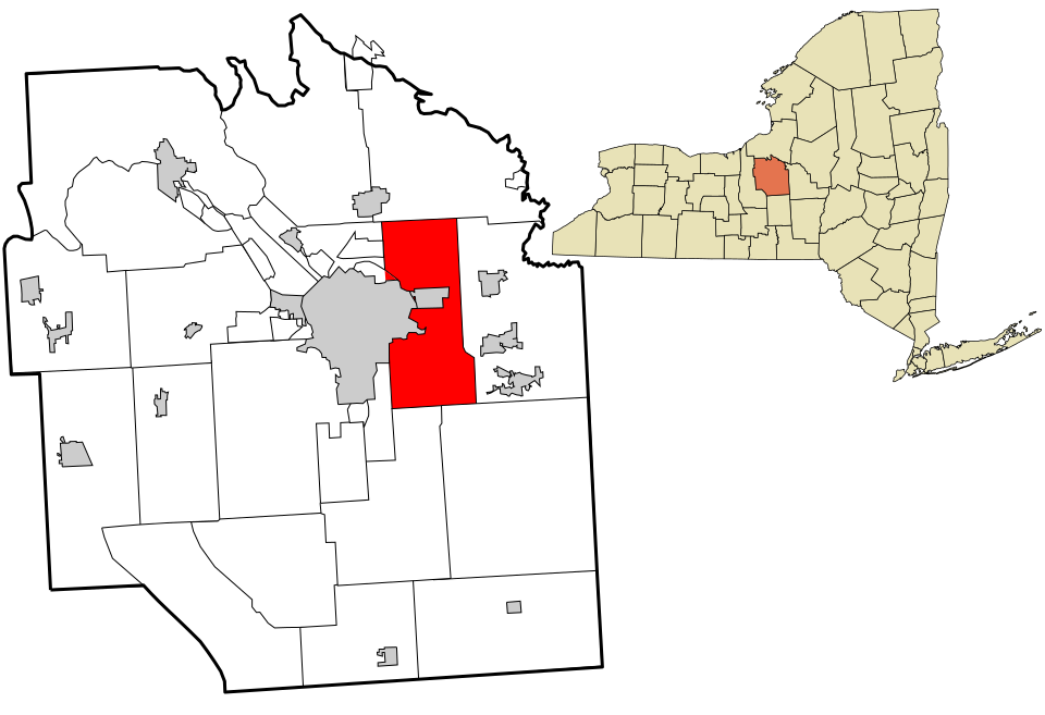 Map of DeWitt