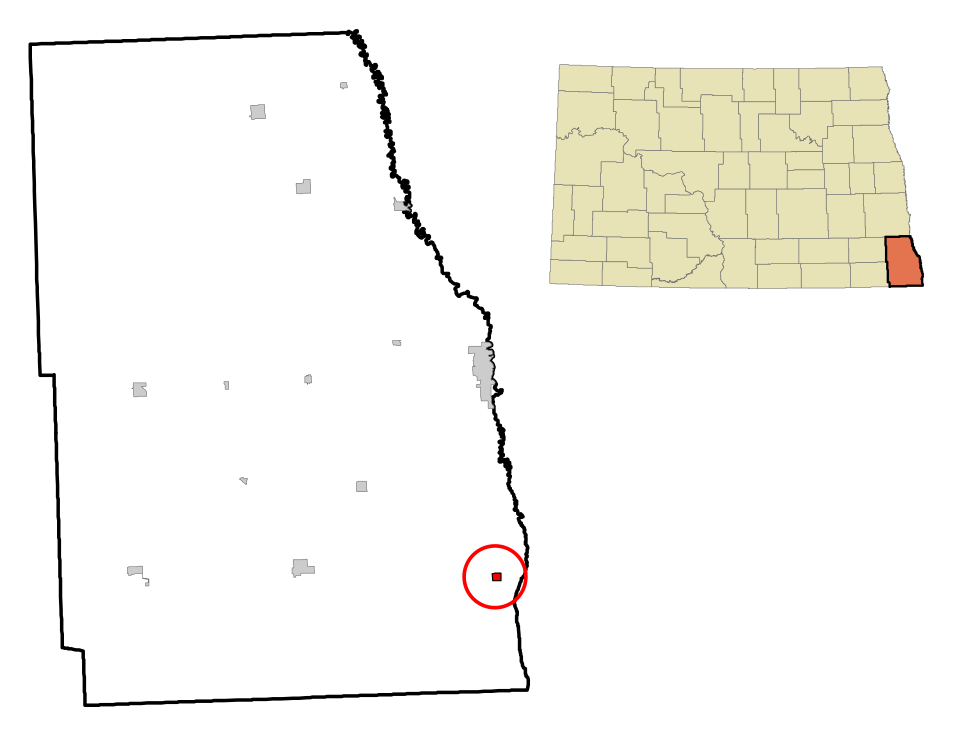 Locator map of Fairmount