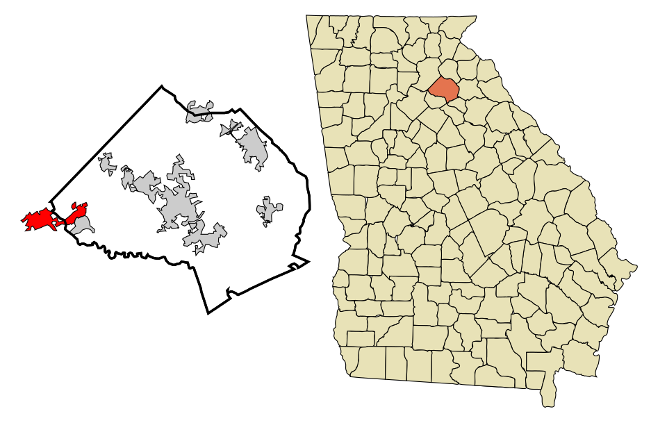 Map of Braselton