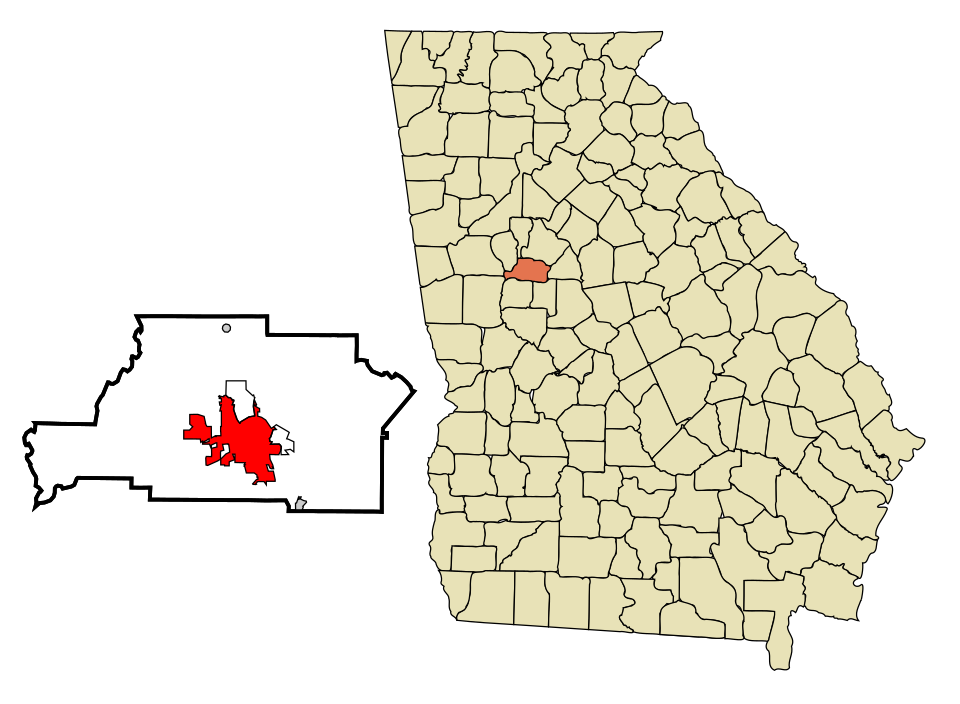 Locator map of Griffin